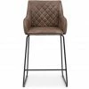 Riviera Maison Rivièra Maison Frisco Drive Barhocker - 42x51x97 Cm - Coffee