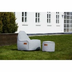 SACKit Cobana Lounge Chair Junior-Sitzsack - 82x65x65 Cm - Light Grey -Leitmotiv Shop unnamed file 1027