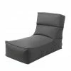 Blomus STAY Sonnenliege / Sitzsack-Liege Indoor & Outdoor - 120x60x75 Cm - Coal