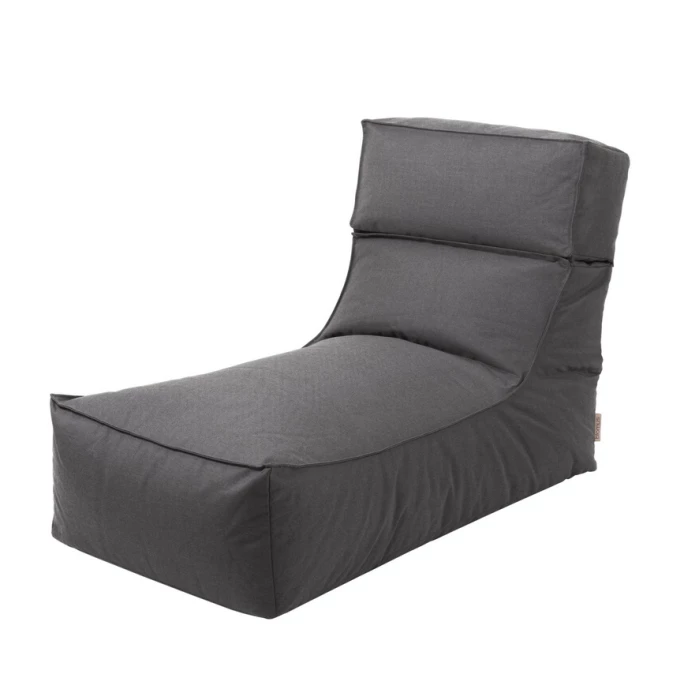 Blomus STAY Sonnenliege / Sitzsack-Liege Indoor & Outdoor - 120x60x75 Cm - Coal 3 Blomus STAY Sonnenliege / Sitzsack-Liege Indoor & Outdoor - 120x60x75 Cm - Coal