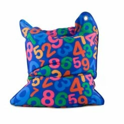 Sitting Bull FASHION MINI BULL Kinder-Sitzsack - 130 X 90 Cm - Numbers