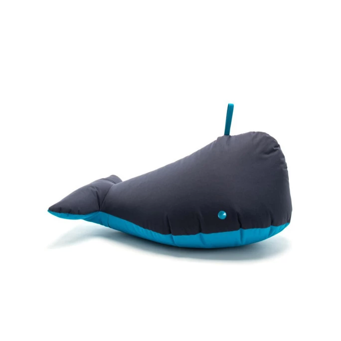 Sitting Bull Happy Zoo Ben Kinder-Sitzsack - 92x47x70 Cm - Dunkelblau 3 Sitting Bull Happy Zoo Ben Kinder-Sitzsack - 92x47x70 Cm - Dunkelblau