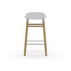 Normann Copenhagen Form Barstuhl Oak - Sitzhöhe 75 Cm - B 44 X T 44 Cm - White -Leitmotiv Shop unnamed file 11