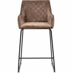 Riviera Maison Rivièra Maison Frisco Drive Barhocker - 42x51x97 Cm - Golden Mink