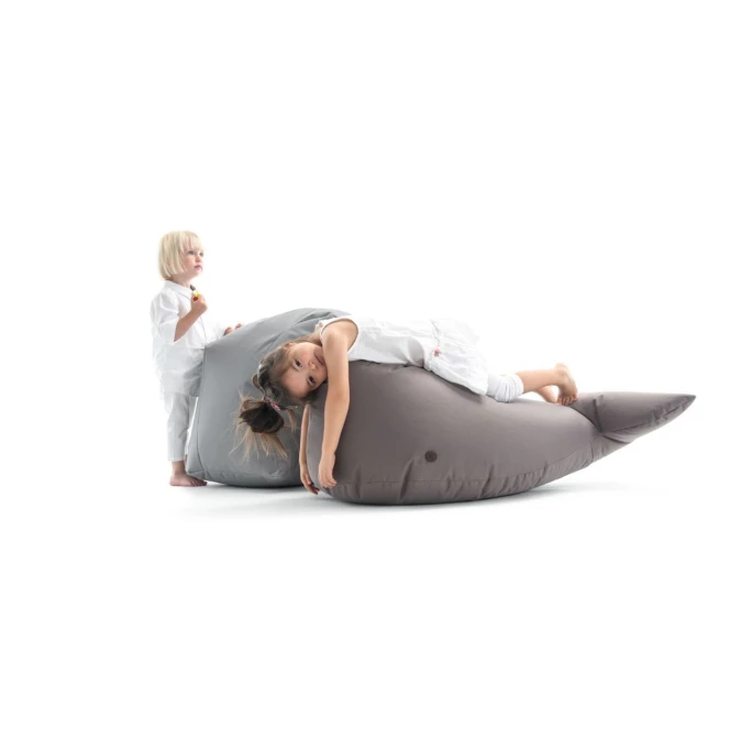 Sitting Bull Happy Zoo Ben Kinder-Sitzsack - 92x47x70 Cm - Graubraun 4 Sitting Bull Happy Zoo Ben Kinder-Sitzsack - 92x47x70 Cm - Graubraun – Bild 2