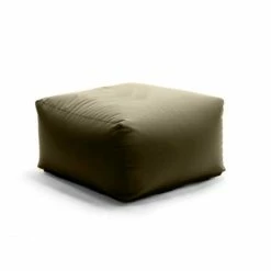Sitting Bull ZIPP Tisch / Hocker Outdoor - L 75 X B 75 X H 36 Cm - Almond