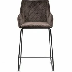 Riviera Maison Rivièra Maison Frisco Drive Barhocker - 42x51x97 Cm - Anthracite