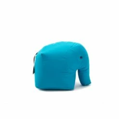 Sitting Bull Happy Zoo Carl Kinder-Sitzsack - 71x53x47 Cm - Hellblau