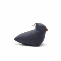 Sitting Bull Happy Zoo Fine Kinder-Sitzsack - 79x59x37 Cm - Dunkelblau