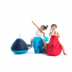 Sitting Bull Happy Zoo Lotte Kinder-Sitzsack - 81x67x37 Cm - Rot -Leitmotiv Shop unnamed file 1202