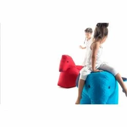 Sitting Bull Happy Zoo Lotte Kinder-Sitzsack - 81x67x37 Cm - Rot -Leitmotiv Shop unnamed file 1203