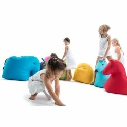 Sitting Bull Happy Zoo Lotte Kinder-Sitzsack - 81x67x37 Cm - Rot -Leitmotiv Shop unnamed file 1204