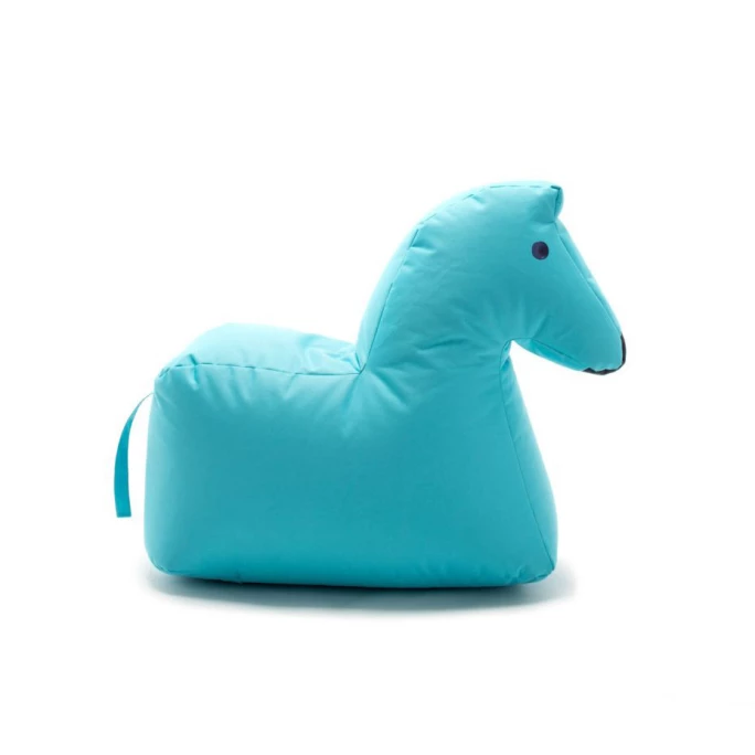 Sitting Bull Happy Zoo Lotte Kinder-Sitzsack - 81x67x37 Cm - Hellblau 3 Sitting Bull Happy Zoo Lotte Kinder-Sitzsack - 81x67x37 Cm - Hellblau