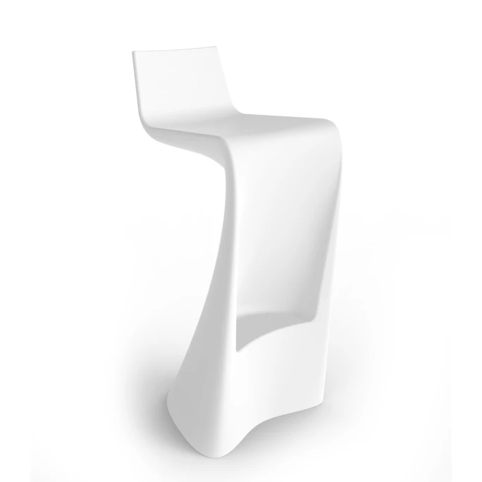 Vondom WING Barhocker - 40x40x87 Cm - Weiß 3 Vondom WING Barhocker - 40x40x87 Cm - Weiß