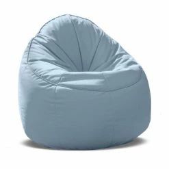Sitting Bull TUBE Sitzsack-Lehner Outdoor - L 85 X B 80 X H 80 Cm - Sea Blue