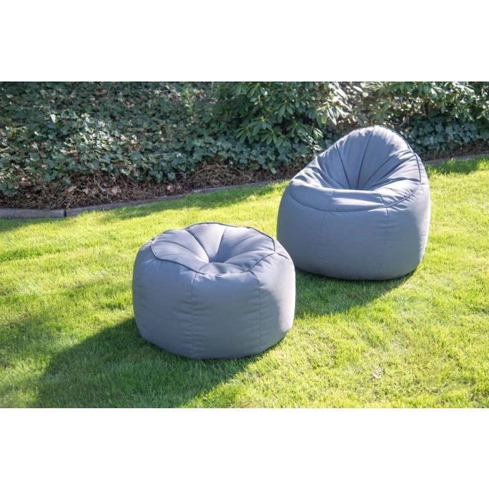 Sitting Bull TUBE Sitzsack-Lehner Outdoor - L 85 X B 80 X H 80 Cm - Sea Blue 4 Sitting Bull TUBE Sitzsack-Lehner Outdoor - L 85 X B 80 X H 80 Cm - Sea Blue – Bild 2