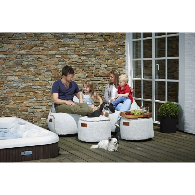 SACKit Cobana Lounge Chair Sitzsack - 96x80x70 Cm - White 6 SACKit Cobana Lounge Chair Sitzsack - 96x80x70 Cm - White – Bild 4