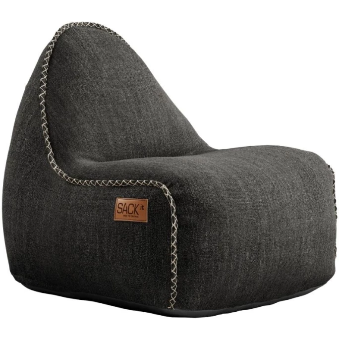 SACKit Cobana Lounge Chair Junior-Sitzsack - 82x65x65 Cm - Grey 3 SACKit Cobana Lounge Chair Junior-Sitzsack - 82x65x65 Cm - Grey