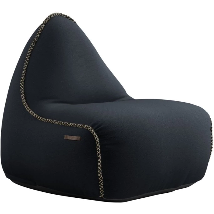 SACKit Cura Lounge Chair Sitzsack - 96x80x70 Cm - Black 3 SACKit Cura Lounge Chair Sitzsack - 96x80x70 Cm - Black