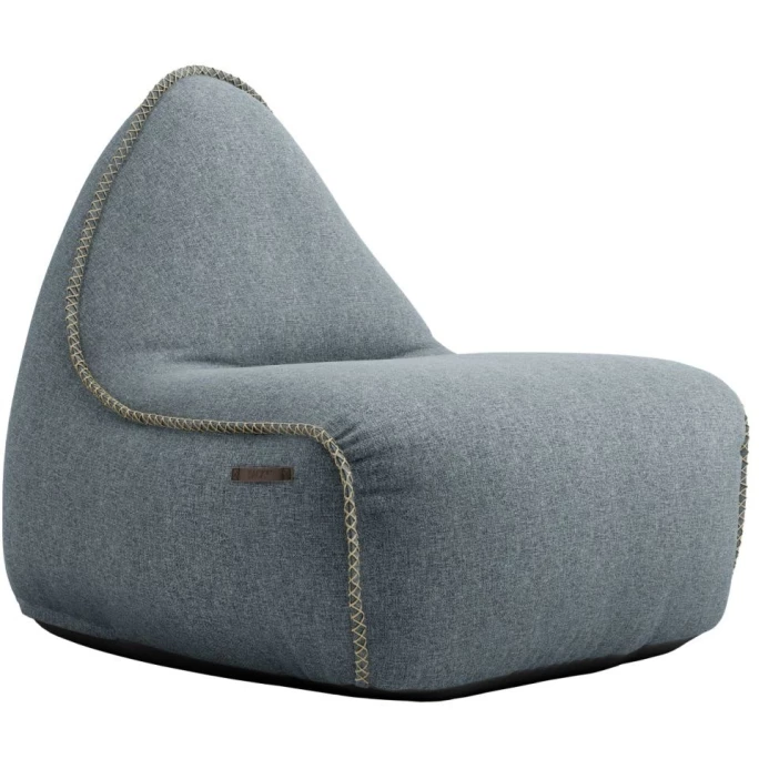 SACKit Medley Lounge Chair Sitzsack - 96x80x70 Cm - Dusty Blue 3 SACKit Medley Lounge Chair Sitzsack - 96x80x70 Cm - Dusty Blue
