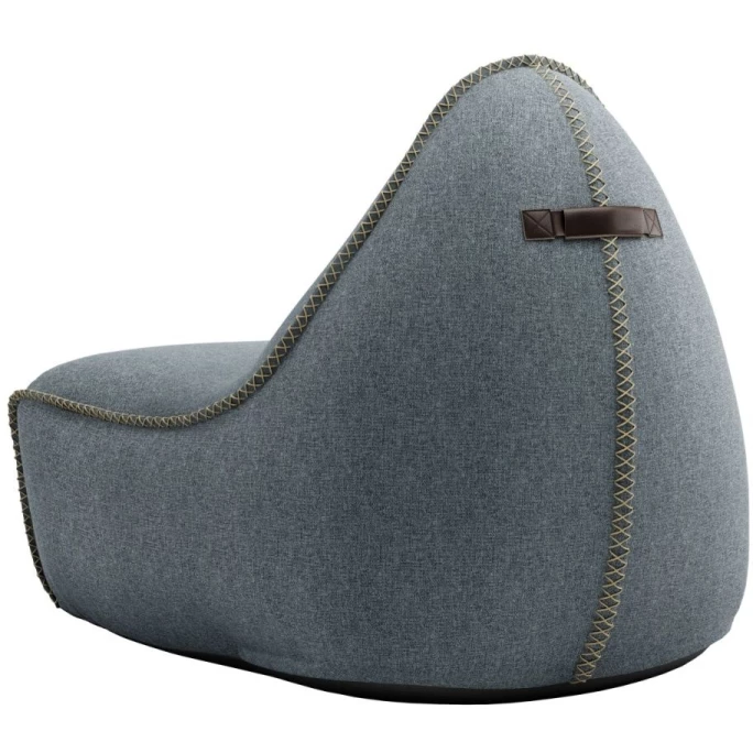 SACKit Medley Lounge Chair Sitzsack - 96x80x70 Cm - Dusty Blue 4 SACKit Medley Lounge Chair Sitzsack - 96x80x70 Cm - Dusty Blue – Bild 2