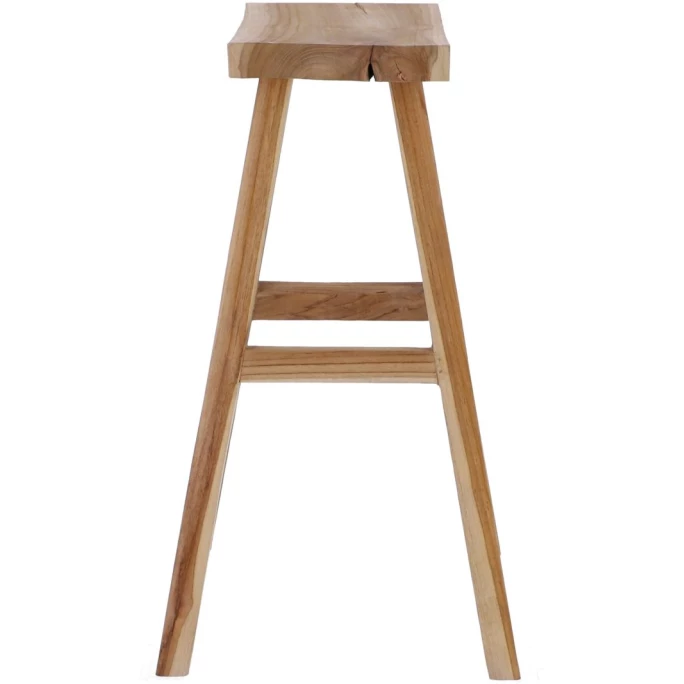 Jan Kurtz CURVE Barhocker - 72x50x40 Cm - Teak 5 Jan Kurtz CURVE Barhocker - 72x50x40 Cm - Teak – Bild 3