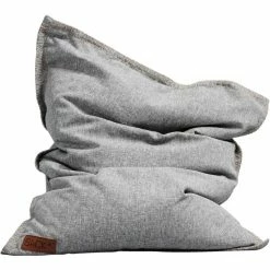 SACKit Cobana Beanbag Junior Sitzsack Indoor/Outdoor - 100x130 Cm - Light Grey