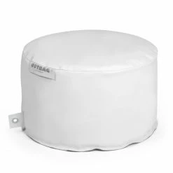 OUTBAG Rock Sitzhocker Skin - Ø 60 - Höhe 35 Cm - White