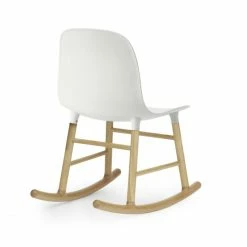 Normann Copenhagen Normann Form Rocking Oak Schaukelstuhl - H 73 X B 47 X T 67 Cm - White / Eiche -Leitmotiv Shop unnamed file 1462