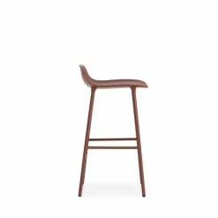 Normann Copenhagen Form Barstuhl Steel - Sitzhöhe 65 Cm - B 43 X T 43 Cm - Red -Leitmotiv Shop unnamed file 148