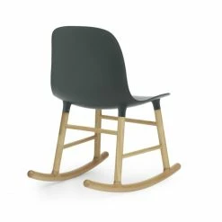 Normann Copenhagen Normann Form Rocking Oak Schaukelstuhl - H 73 X B 47 X T 67 Cm - Green / Eiche -Leitmotiv Shop unnamed file 1488