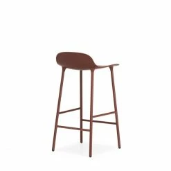 Normann Copenhagen Form Barstuhl Steel - Sitzhöhe 65 Cm - B 43 X T 43 Cm - Red -Leitmotiv Shop unnamed file 149