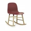 Normann Copenhagen Normann Form Rocking Oak Schaukelstuhl - H 73 X B 47 X T 67 Cm - Red / Eiche -Leitmotiv Shop unnamed file 1490