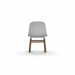 Normann Copenhagen Normann Form Rocking Walnut Schaukelstuhl - H 73 X B 47 X T 67 Cm - White / Walnuss -Leitmotiv Shop unnamed file 1496