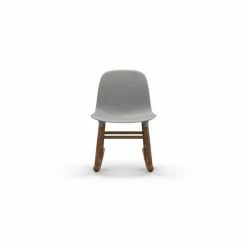 Normann Copenhagen Normann Form Rocking Walnut Schaukelstuhl - H 73 X B 47 X T 67 Cm - Grey / Walnuss -Leitmotiv Shop unnamed file 1498