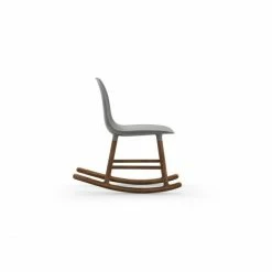 Normann Copenhagen Normann Form Rocking Walnut Schaukelstuhl - H 73 X B 47 X T 67 Cm - Grey / Walnuss -Leitmotiv Shop unnamed file 1499