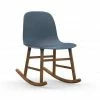 Normann Copenhagen Normann Form Rocking Walnut Schaukelstuhl - H 73 X B 47 X T 67 Cm - Blue / Walnuss -Leitmotiv Shop unnamed file 1505