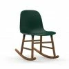 Normann Copenhagen Normann Form Rocking Walnut Schaukelstuhl - H 73 X B 47 X T 67 Cm - Green / Walnuss -Leitmotiv Shop unnamed file 1509