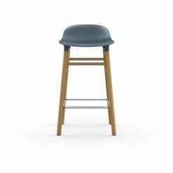 Normann Copenhagen Form Barstuhl Oak - Sitzhöhe 65 Cm - B 43 X T 43 Cm - Blue 7 Normann Copenhagen Form Barstuhl Oak - Sitzhöhe 65 Cm - B 43 X T 43 Cm - Blue -Leitmotiv Shop unnamed file 152