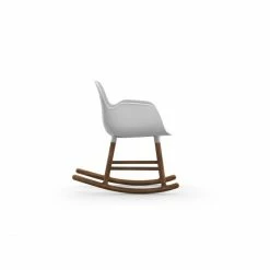 Normann Copenhagen Normann Form Rocking Walnut Schaukelstuhl Mit Armlehne - H 73 X B 56 X T 67 Cm - White / Walnuss -Leitmotiv Shop unnamed file 1547