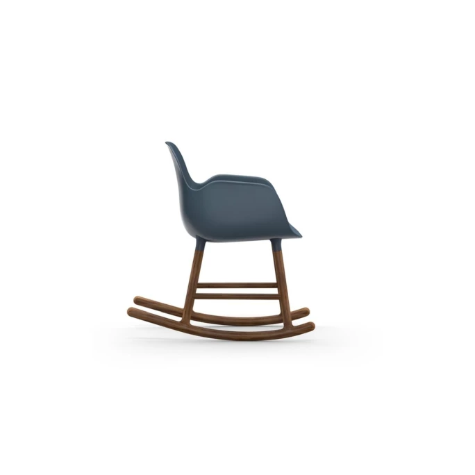 Normann Form Rocking Walnut Schaukelstuhl mit Armlehne - H 73 x B 56 x T 67 cm - blue / Walnuss Normann Copenhagen Normann Form Rocking Walnut Schaukelstuhl Mit Armlehne - H 73 X B 56 X T 67 Cm - Blue / Walnuss -Leitmotiv Shop unnamed file 1559