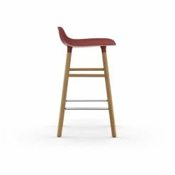Normann Copenhagen Form Barstuhl Oak - Sitzhöhe 65 Cm - B 43 X T 43 Cm - Red 8 Normann Copenhagen Form Barstuhl Oak - Sitzhöhe 65 Cm - B 43 X T 43 Cm - Red -Leitmotiv Shop unnamed file 159