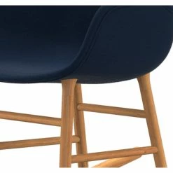 Normann Copenhagen Normann Rocking Oak Schaukelstuhl Textil-gepolstert Fame - H 73 X B 56 X T 67 Cm - Blue 66071 4 Normann Copenhagen Normann Rocking Oak Schaukelstuhl Textil-gepolstert Fame - H 73 X B 56 X T 67 Cm - Blue 66071 -Leitmotiv Shop unnamed file 1707