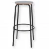 Jan Kurtz PARIS Barhocker - Ø 32 Cm - Höhe 75 Cm - Schwarz/schwarz -Leitmotiv Shop unnamed file 171