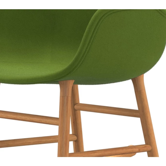 Normann Rocking Oak Schaukelstuhl Textil-gepolstert fame - H 73 x B 56 x T 67 cm - green - 68035 Normann Copenhagen Normann Rocking Oak Schaukelstuhl Textil-gepolstert Fame - H 73 X B 56 X T 67 Cm - Green - 68035 -Leitmotiv Shop unnamed file 1711