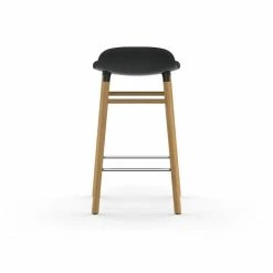 Normann Copenhagen Form Barstuhl Oak - Sitzhöhe 65 Cm - B 43 X T 43 Cm - Black -Leitmotiv Shop unnamed file 18