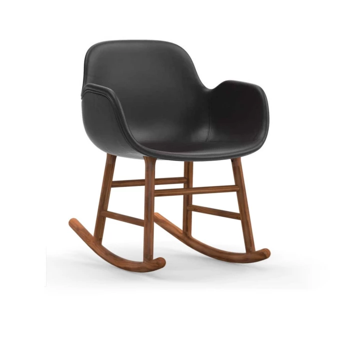 Normann Rocking Walnut Schaukelstuhl Leder-gepolstert tango - H 73 x B 56 x T 67 cm - dark grey 41580 Normann Copenhagen Normann Rocking Walnut Schaukelstuhl Leder-gepolstert Tango - H 73 X B 56 X T 67 Cm - Dark Grey 41580 -Leitmotiv Shop unnamed file 1814