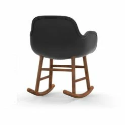 Normann Copenhagen Normann Rocking Walnut Schaukelstuhl Leder-gepolstert Tango - H 73 X B 56 X T 67 Cm - Dark Grey 41580 4 Normann Copenhagen Normann Rocking Walnut Schaukelstuhl Leder-gepolstert Tango - H 73 X B 56 X T 67 Cm - Dark Grey 41580 -Leitmotiv Shop unnamed file 1815