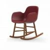 Normann Copenhagen Normann Rocking Walnut Schaukelstuhl Leder-gepolstert Tango - H 73 X B 56 X T 67 Cm - Red 41578 2 Normann Copenhagen Normann Rocking Walnut Schaukelstuhl Leder-gepolstert Tango - H 73 X B 56 X T 67 Cm - Red 41578 -Leitmotiv Shop unnamed file 1816