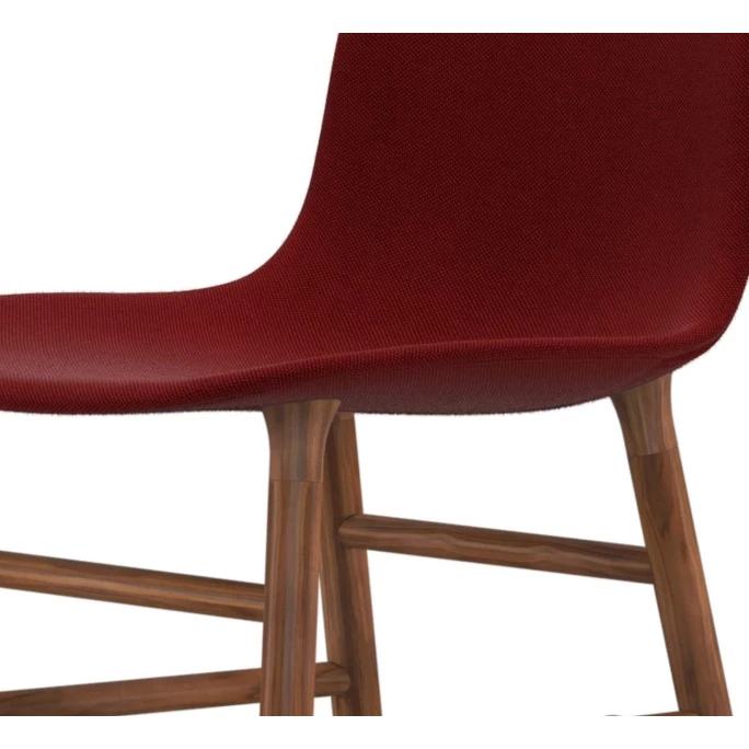 Normann Rocking Walnut Schaukelstuhl Textil-gepolstert breeze - H 73 x B 47 x T 67 cm - red 4401 Normann Copenhagen Normann Rocking Walnut Schaukelstuhl Textil-gepolstert Breeze - H 73 X B 47 X T 67 Cm - Red 4401 -Leitmotiv Shop unnamed file 1883